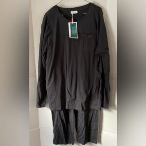 Zimmerli Men's Dark black Lounge set medium NWT pajamas